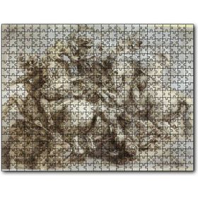 Cakapuzzle Leonardo Da Vinci Savaş Sahnesi Mdf 120 Parça Puzzle