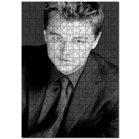 Cakapuzzle Leonardo Di Caprio Gençlik Siyah Beyaz Mdf 1000 Parça Puzzle