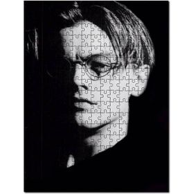 Cakapuzzle Leonardo Di Caprio Gözlüklü Portre Karanlık Mdf 120 Parça Puzzle