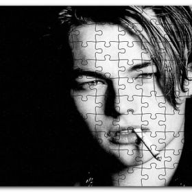 Cakapuzzle Leonardo Di Caprio Sigara İçen Karanlık Mdf 1000 Parça Puzzle