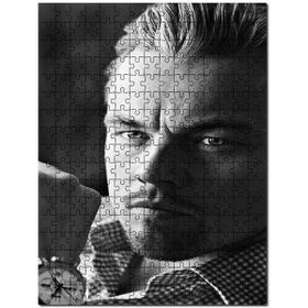 Cakapuzzle Leonardo Di Caprio Siyah Beyaz Yakın Portre Mdf 255 Parça Puzzle