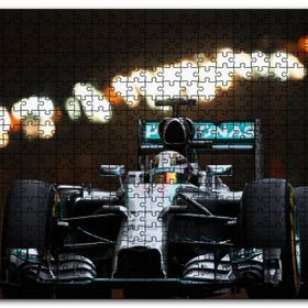 Cakapuzzle Lewis Hamilton Formula 1 2019 Yarışı Görseli Mdf 1000 Parça Puzzle