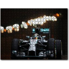 Cakapuzzle Lewis Hamilton Formula 1 2019 Yarışı Görseli Mdf 1000 Parça Puzzle