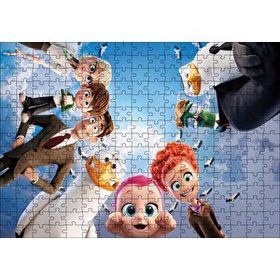Cakapuzzle Leylekler Animasyon Filmi Karekterleri 120 Parça Ahşap Puzzle