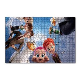 Cakapuzzle Leylekler Bebek Sarah Henry ve Nate 120 Parça Ahşap Puzzle