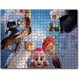 Cakapuzzle Leylekler Bebek Sarah Henry ve Nate Mdf 1000 Parça Puzzle