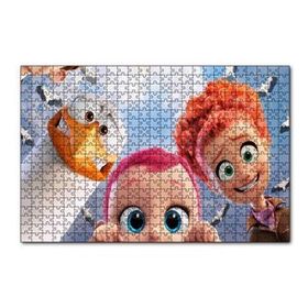 Cakapuzzle Leylekler Filmi Sahnesi 120 Parça Ahşap Puzzle