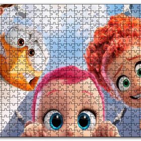 Cakapuzzle Leylekler Filmi Sahnesi Mdf 500 Parça Puzzle