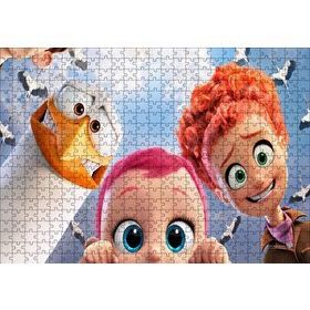 Cakapuzzle Leylekler Filmi Sahnesi Mdf 500 Parça Puzzle