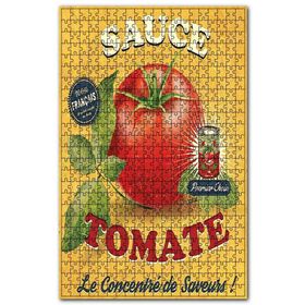Cakapuzzle Lezetli Domates Domates Sosu Görseli Ahşap 255 Parça Puzzle