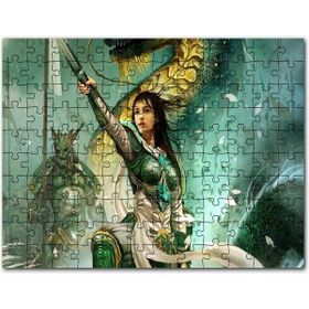 Cakapuzzle Lider Fantezi Sanat Mdf 1000 Parça Puzzle