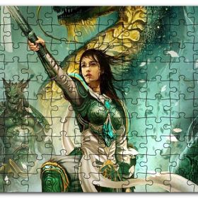 Cakapuzzle Lider Fantezi Sanat Mdf 120 Parça Puzzle