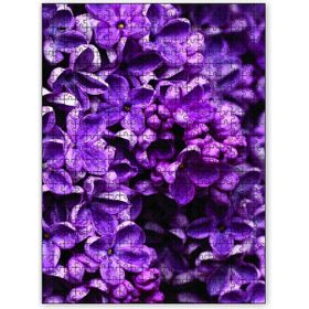 Cakapuzzle Lila Çiçek 1000 Parça Puzzle