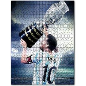 Cakapuzzle Lionel Messi 2021 Arjantin Şampiyonluk Kupası 1000 Parça Puzzle