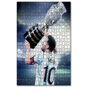 Cakapuzzle Lionel Messi2021 Arjantin Şampiyonluk Kupası Ahşap 255 Parça Puzzle