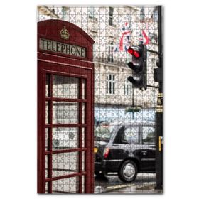 Cakapuzzle Londra Nostaljik Telefon Kulübesi 1000 Parça Puzzle