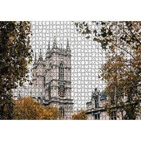 Cakapuzzle Londrada Tarihi Binalar ve Sonbahar Renkleri 1000 Parça Puzzle