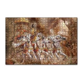 Cakapuzzle Lord Krishna Savaş Sahnesi 120 Parça Ahşap Puzzle