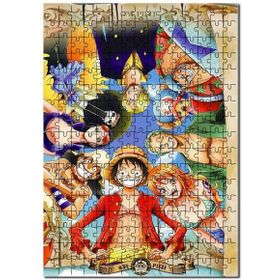 Cakapuzzle Luffy Bounty Nami Roronoa Zoro Tony Chopper Mdf 120 Parça Puzzle
