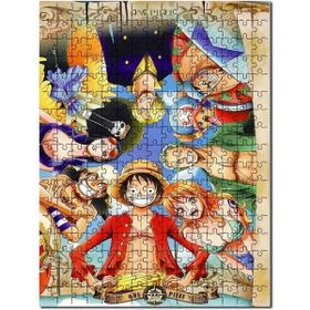 Cakapuzzle Luffy Bounty Nami Roronoa Zoro Tony Chopper Mdf 120 Parça Puzzle