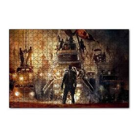 Cakapuzzle Mad Max Fury Road Kompozisyon 120 Parça Ahşap Puzzle
