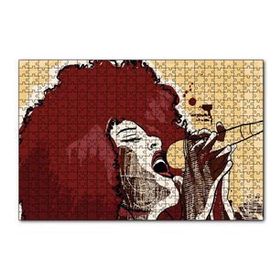 Cakapuzzle Madonna Mikrofonda Çizim 120 Parça Ahşap Puzzle