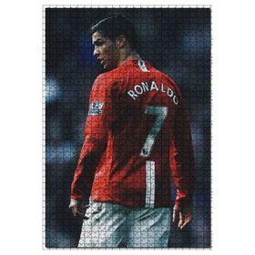 Cakapuzzle Manchester United 7 Numara Ronaldo Mdf 1000 Parça Puzzle