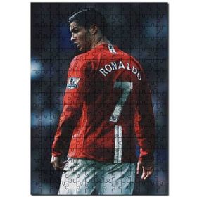 Cakapuzzle Manchester United 7 Numara Ronaldo Mdf 120 Parça Puzzle