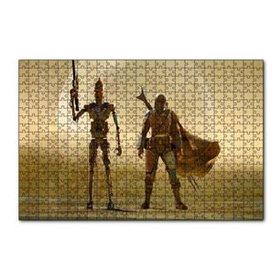 Cakapuzzle Mandalorian IG-11 Star Wars Karakterleri Yapboz MDF Puzzle