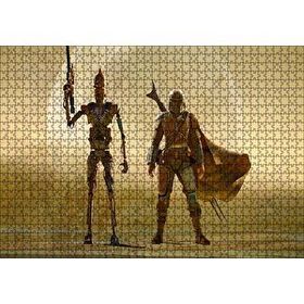 Cakapuzzle Mandalorian IG-11 Star Wars Karakterleri Yapboz MDF Puzzle