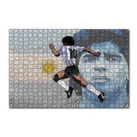 Cakapuzzle Maradona Arjantin Milli Takımı 120 Parça Ahşap Puzzle