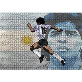 Cakapuzzle Maradona Arjantin Milli Takımı 120 Parça Ahşap Puzzle