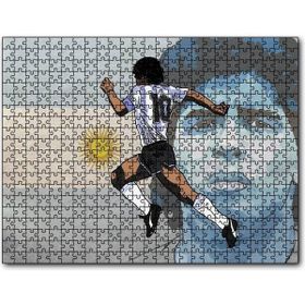 Cakapuzzle Maradona Arjantin Milli Takımı Mdf 120 Parça Puzzle