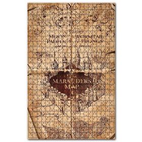 Cakapuzzle Marauders Map Görseli Ahşap 1000 Parça Puzzle