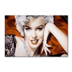 Cakapuzzle Marilyn Monreo Beyaz Saç Gülümseme Görseli 120 Parça Ahşap Puzzle