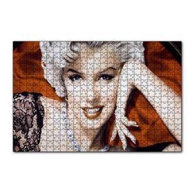 Cakapuzzle Marilyn Monreo Beyaz Saç Gülümseme Görseli 120 Parça Ahşap Puzzle