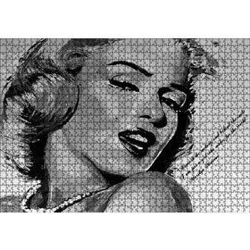 Cakapuzzle Marilyn Monroe Çizim 1000 Parça Puzzle