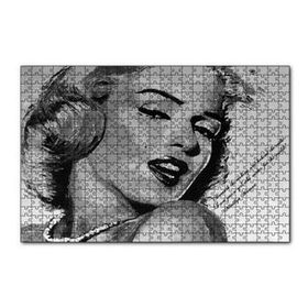 Cakapuzzle Marilyn Monroe Çizim 120 Parça Ahşap Puzzle