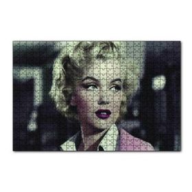Cakapuzzle Marilyn Monroe Pembe Elbiseli Portre 120 Parça Ahşap Puzzle