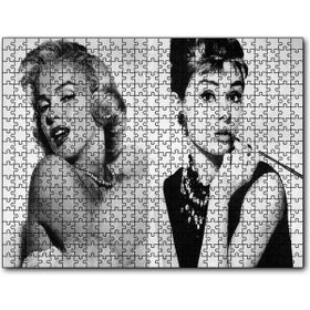 Cakapuzzle Marilyn Monroe ve Audrey Hepburn 500 Parça Puzzle