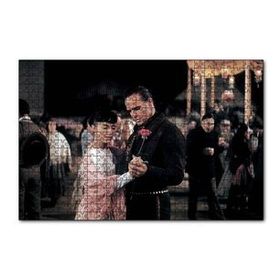 Cakapuzzle Marlon Brando Dans Ediyor 120 Parça Ahşap Puzzle