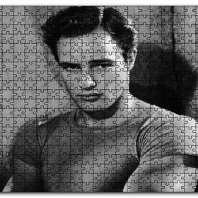 Cakapuzzle Marlon Brando Gençlik Yıllarında Mdf 1000 Parça Puzzle