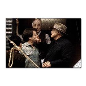 Cakapuzzle Marlon Brando The Godfather Şş Sessiz Ol 120 Parça Ahşap Puzzle