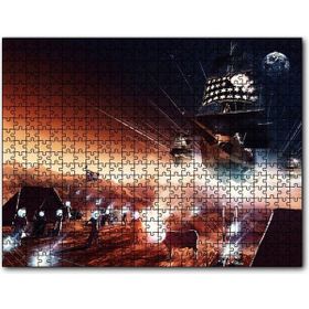 Cakapuzzle Marsta Insan Yaşamı ve Gemiler 255 Parça Puzzle