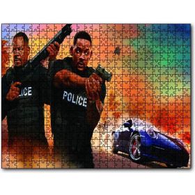 Cakapuzzle Martin Lawrence ve Will Smith Silahlı 1000 Parça Puzzle