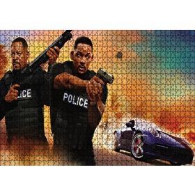 Cakapuzzle Martin Lawrence ve Will Smith Silahlı 1000 Parça Puzzle