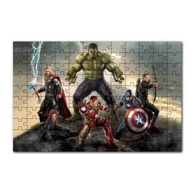 Cakapuzzle Marvel Avengers Görseli 120 Parça Ahşap Puzzle