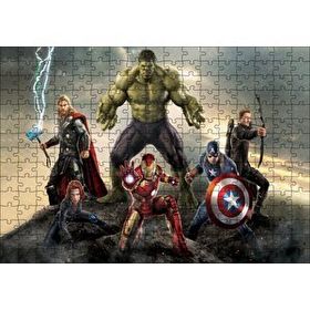 Cakapuzzle Marvel Avengers Görseli 120 Parça Ahşap Puzzle