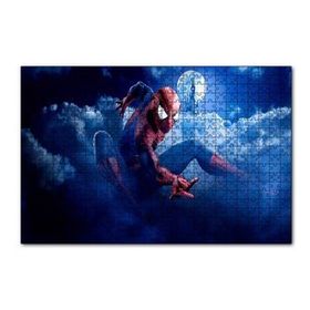 Cakapuzzle Marvel Karakteri Örümcek Adam Görseli 120 Parça Ahşap Puzzle