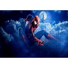 Cakapuzzle Marvel Karakteri Örümcek Adam Görseli 120 Parça Ahşap Puzzle